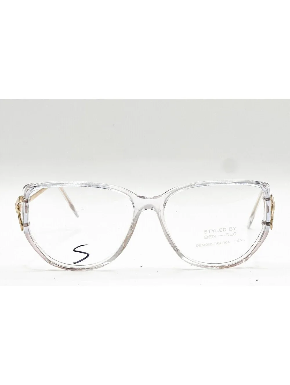 Ben-Glo B.G. Carisma-5 Blue Crystal Authentic Eyeglasses 54-16-125